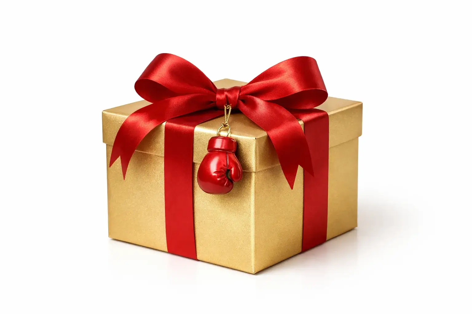 Willkommensangebot Symbol mit Geschenkband und Sportmotiv