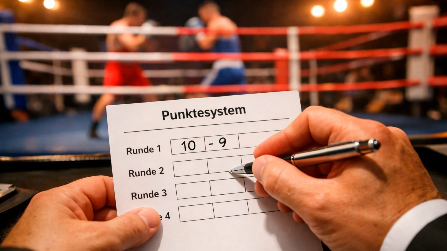 Boxen Punktesystem 10-Punkte-Wertung für Wetten